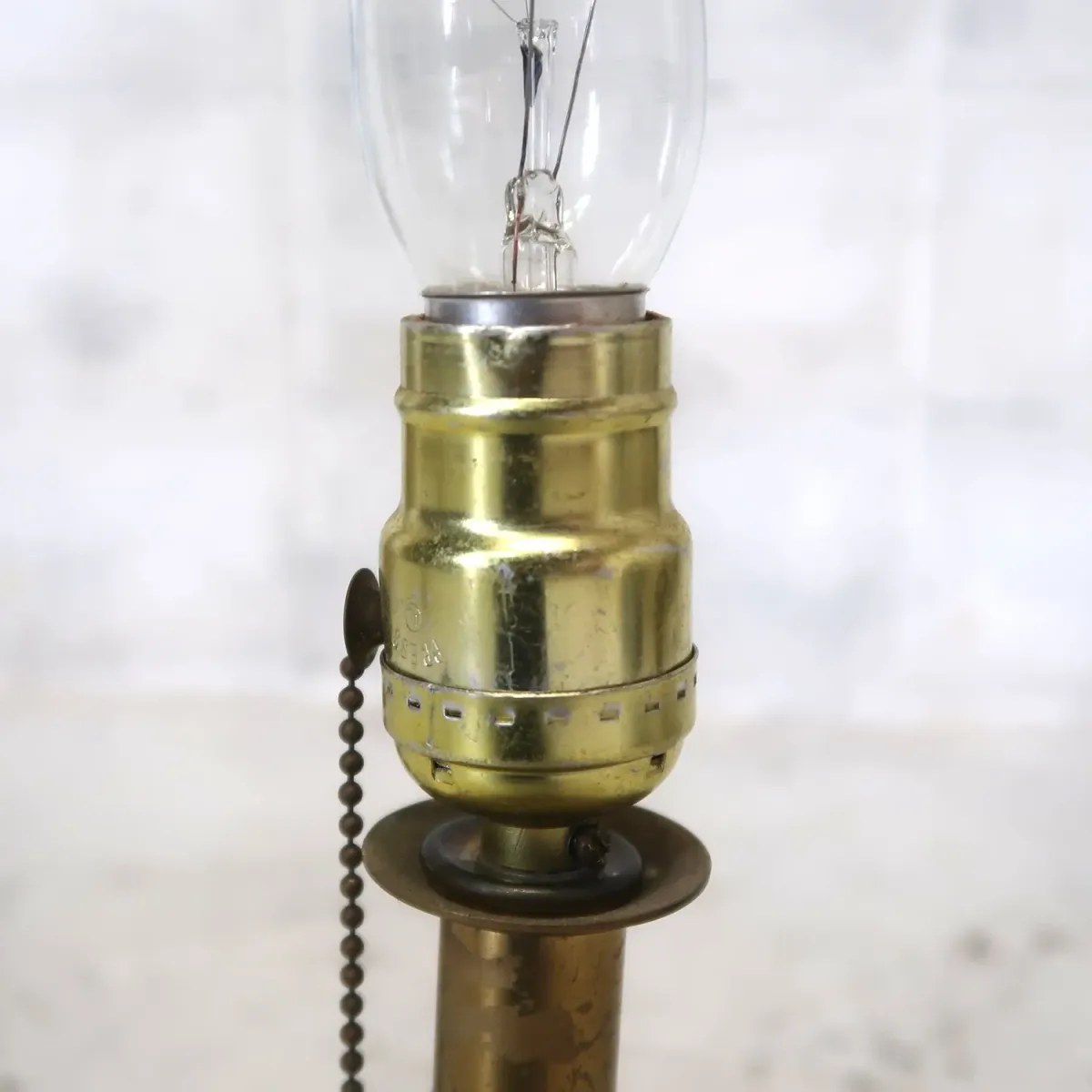 アンティーク メタルデザイン キャンドルランプ