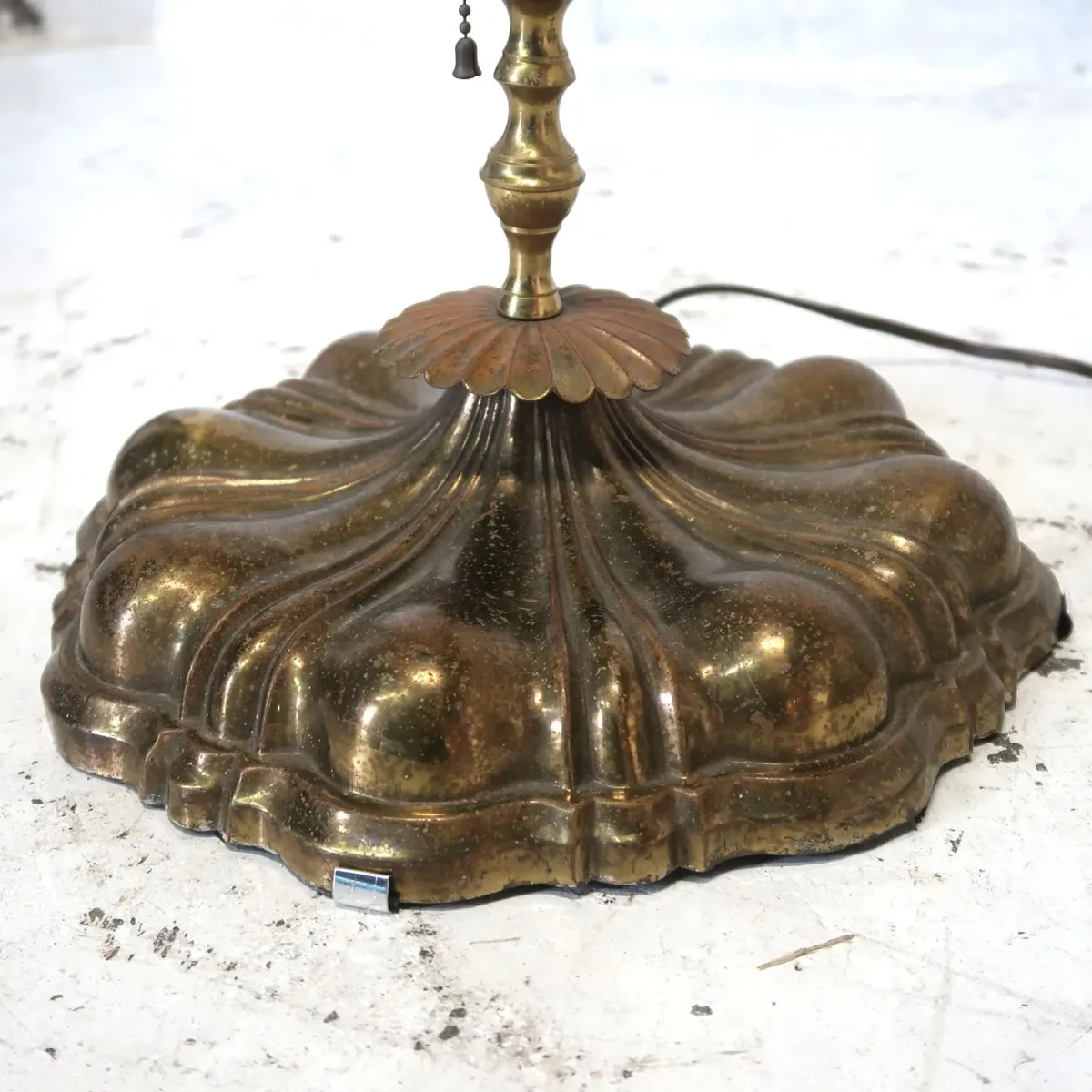 アンティーク メタルデザイン キャンドルランプ