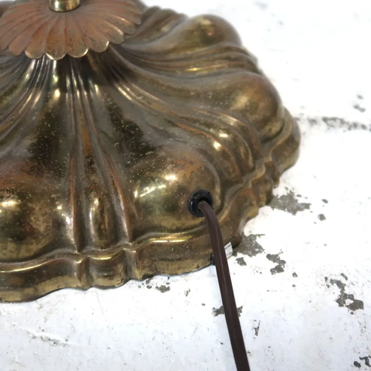 アンティーク メタルデザイン キャンドルランプ