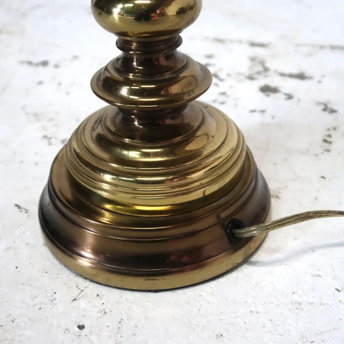 アンティーク ゴールドメタル キャンドルランプ