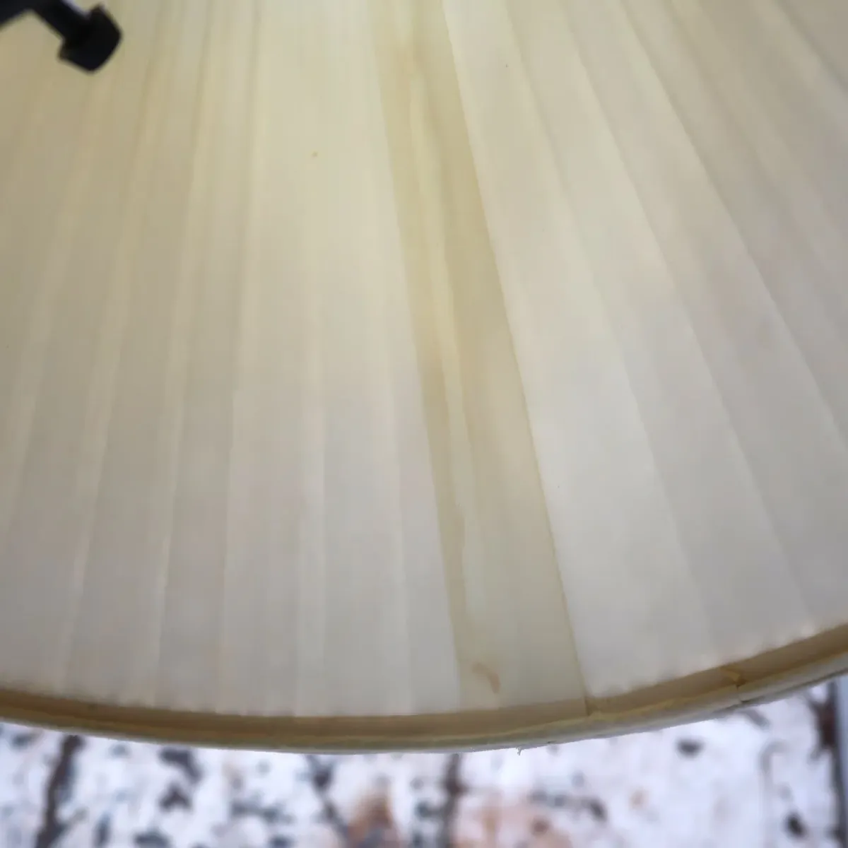 アンティーク ゴールドメタル フロアランプ