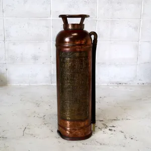 ビンテージ 消火器 銅×真鍮