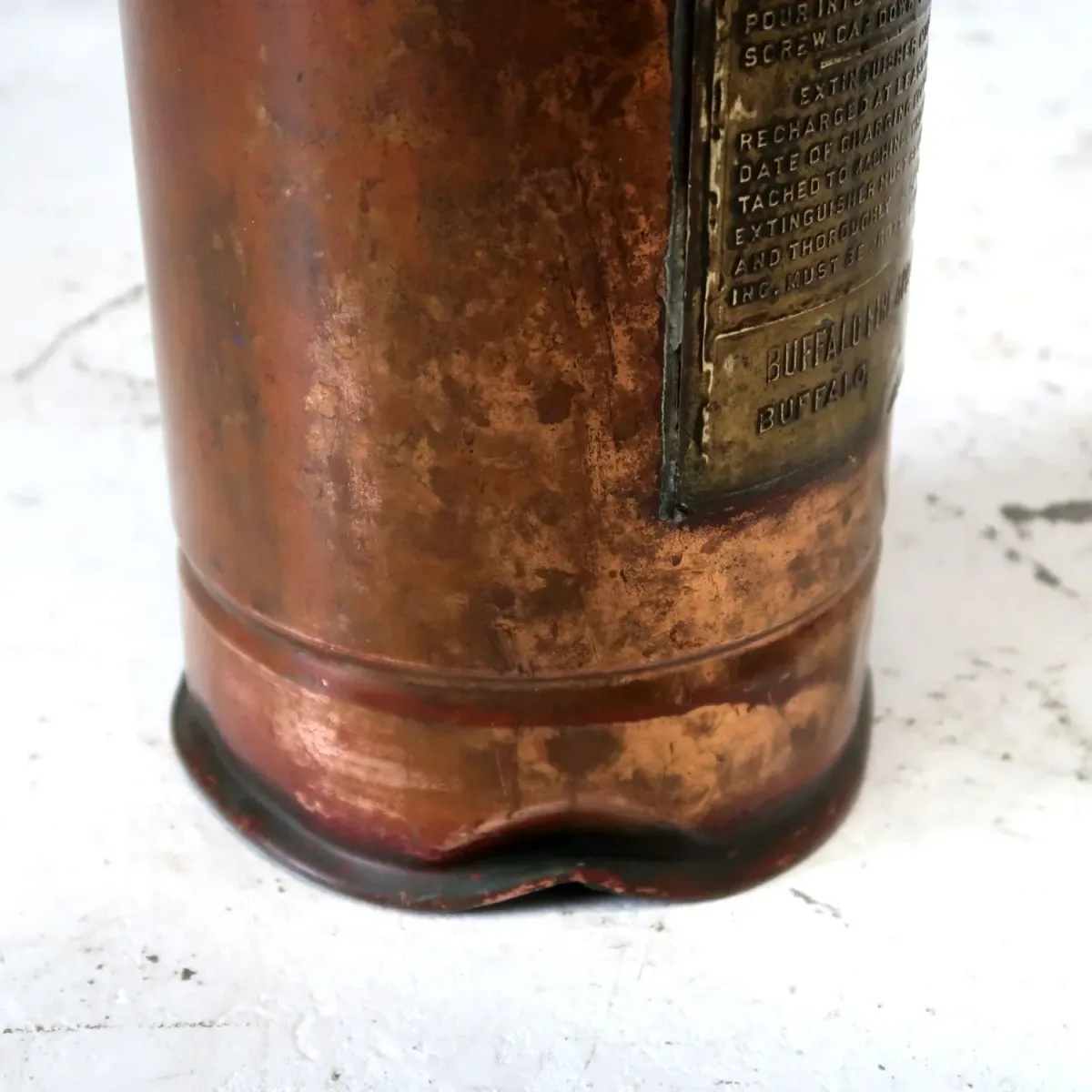 ビンテージ 消火器 銅×真鍮