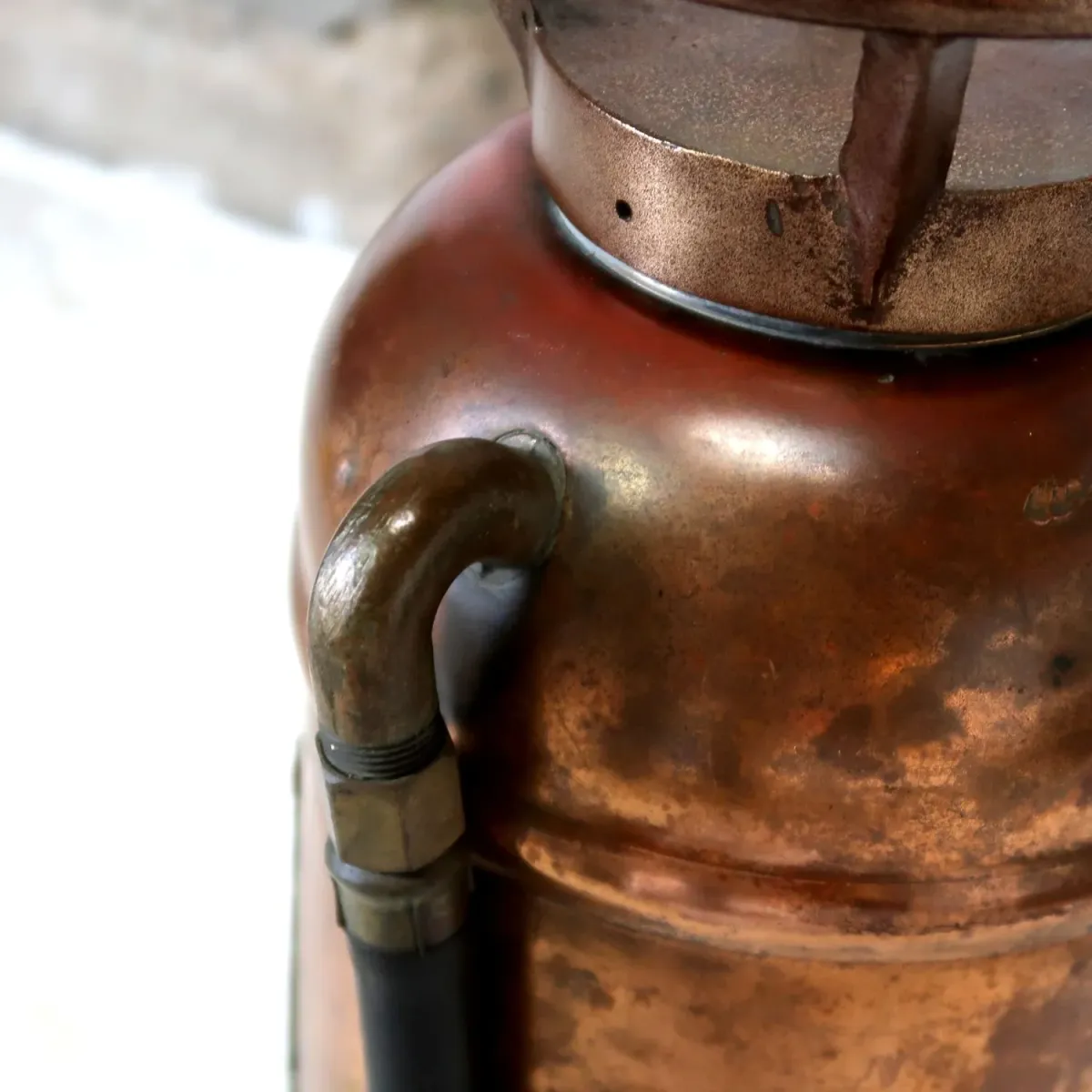 ビンテージ 消火器 銅×真鍮