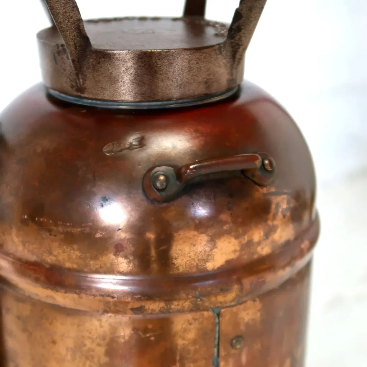 ビンテージ 消火器 銅×真鍮