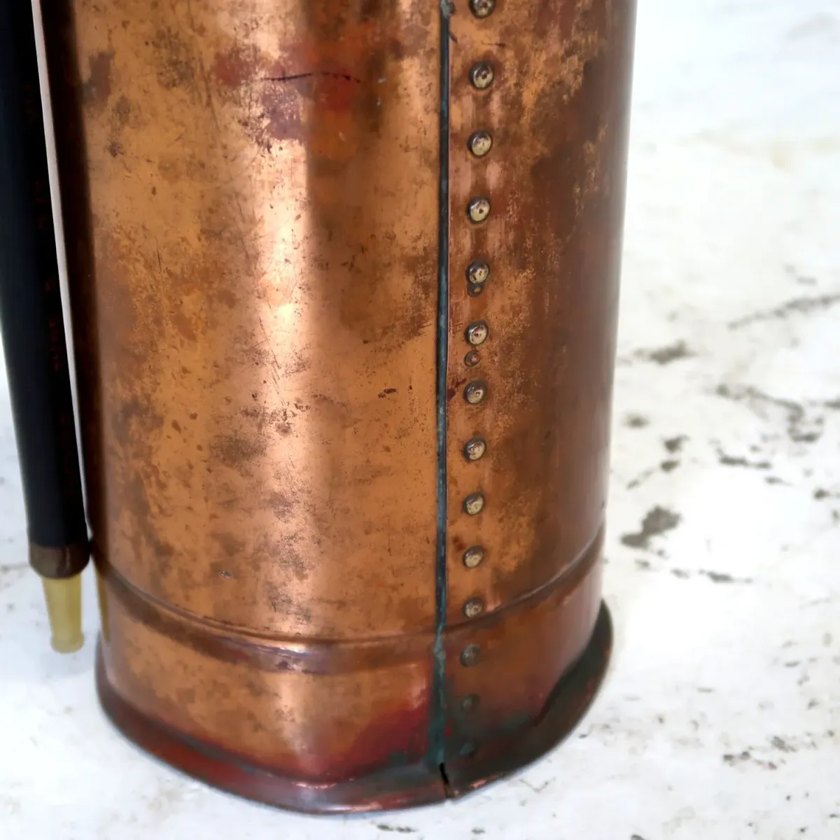 ビンテージ 消火器 銅×真鍮