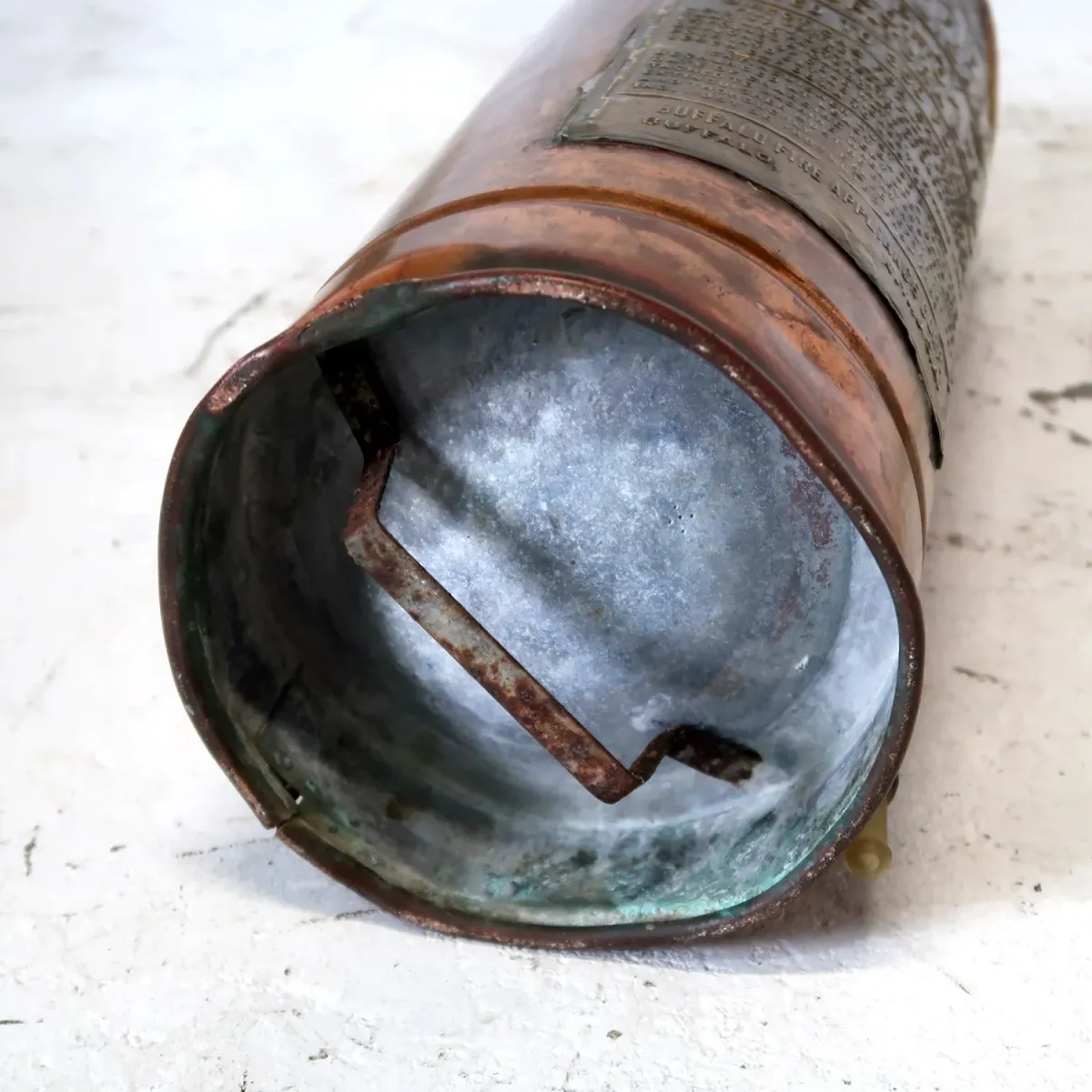 ビンテージ 消火器 銅×真鍮