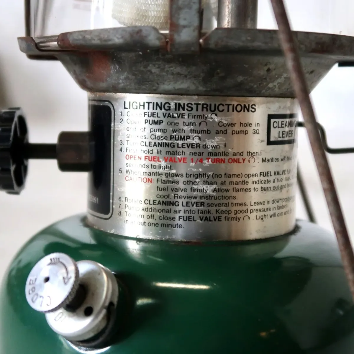 1982年製 コールマン ビンテージ ランタン 220K