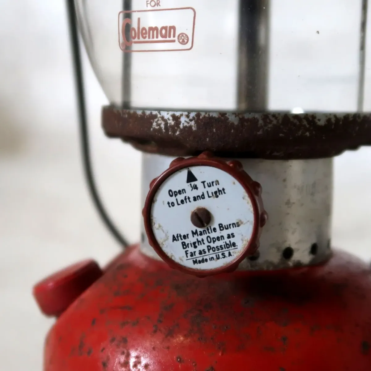 1972年製 コールマン ビンテージ ランタン 200A