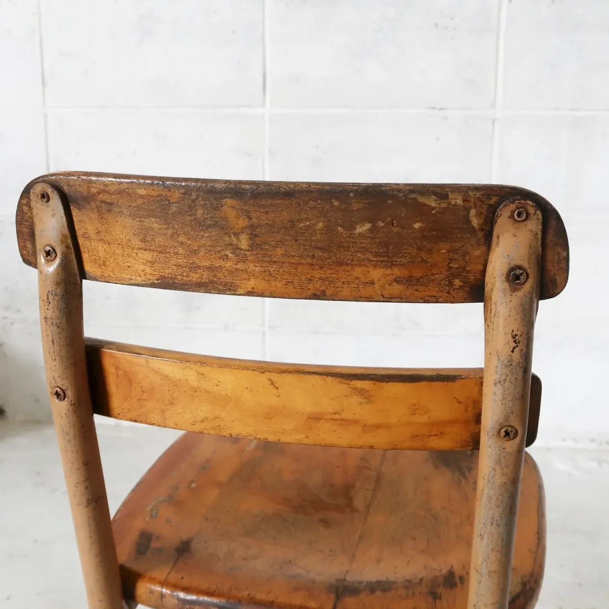 HEYWOOD アンティーク スクールチェア