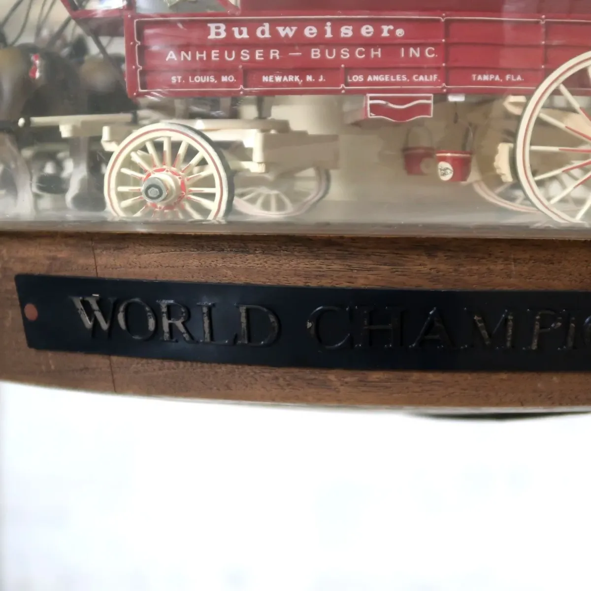 Budweiser ビンテージ モーションライトサイン