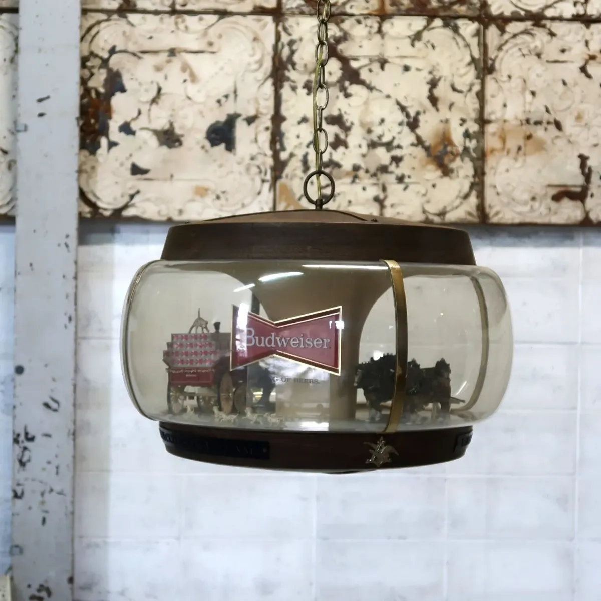 Budweiser ビンテージ モーションライトサイン