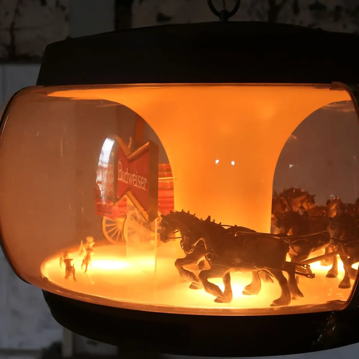 Budweiser ビンテージ モーションライトサイン