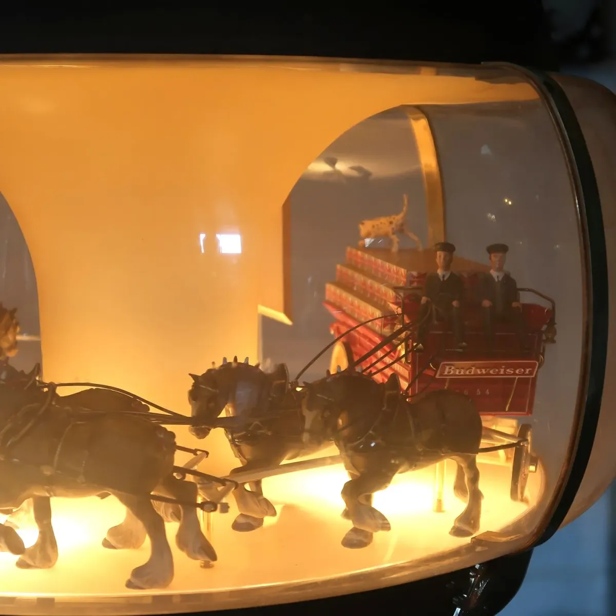 Budweiser ビンテージ モーションライトサイン