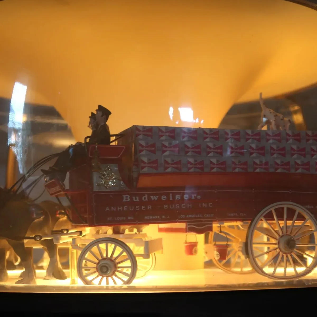 Budweiser ビンテージ モーションライトサイン