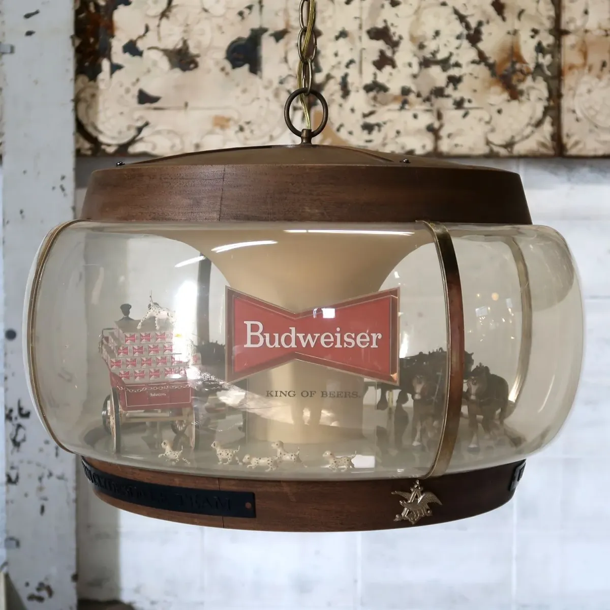 Budweiser ビンテージ モーションライトサイン