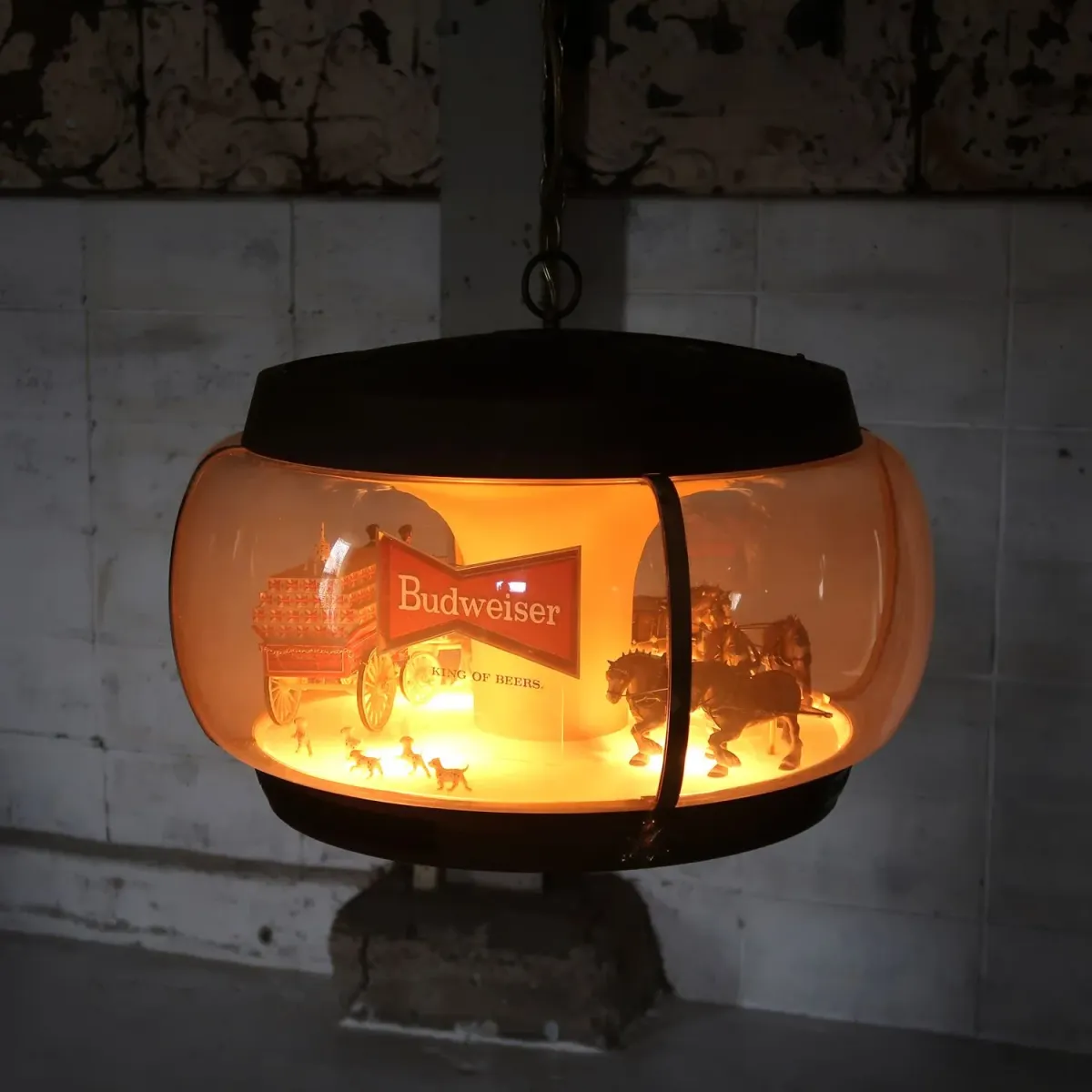 Budweiser ビンテージ モーションライトサイン