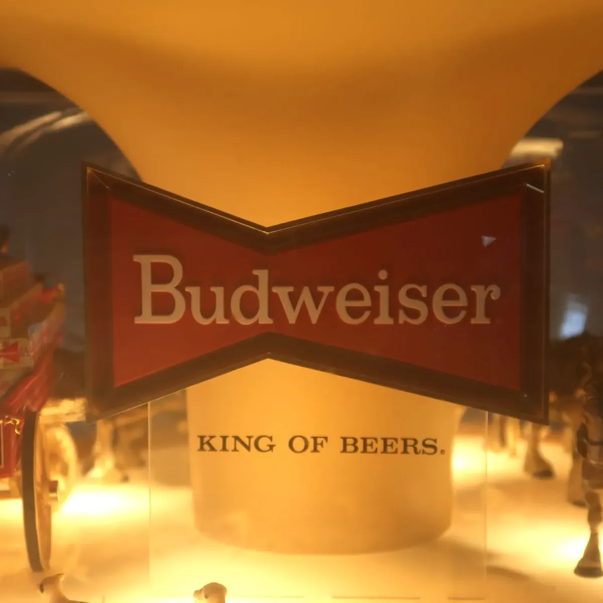 Budweiser ビンテージ モーションライトサイン