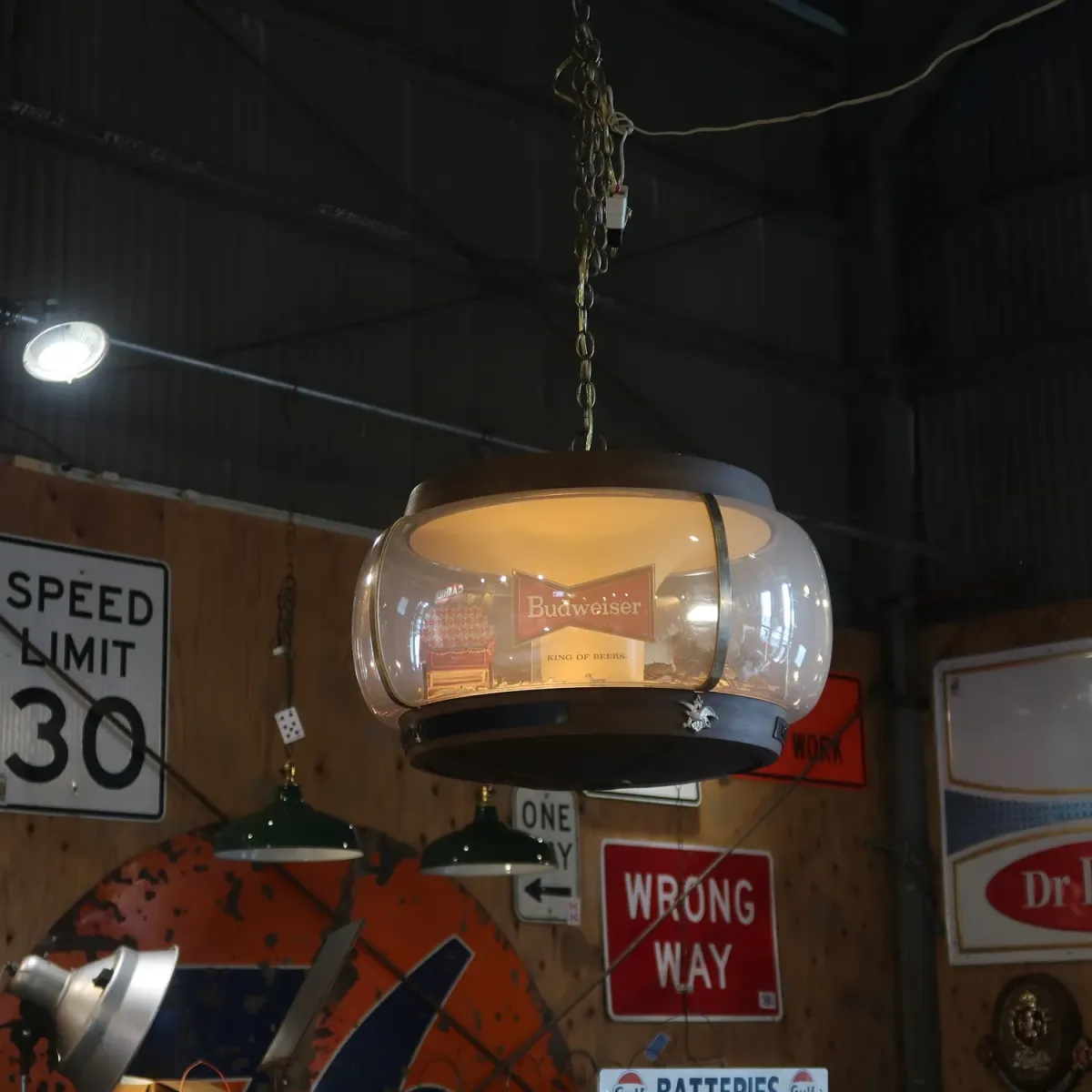 Budweiser ビンテージ モーションライトサイン