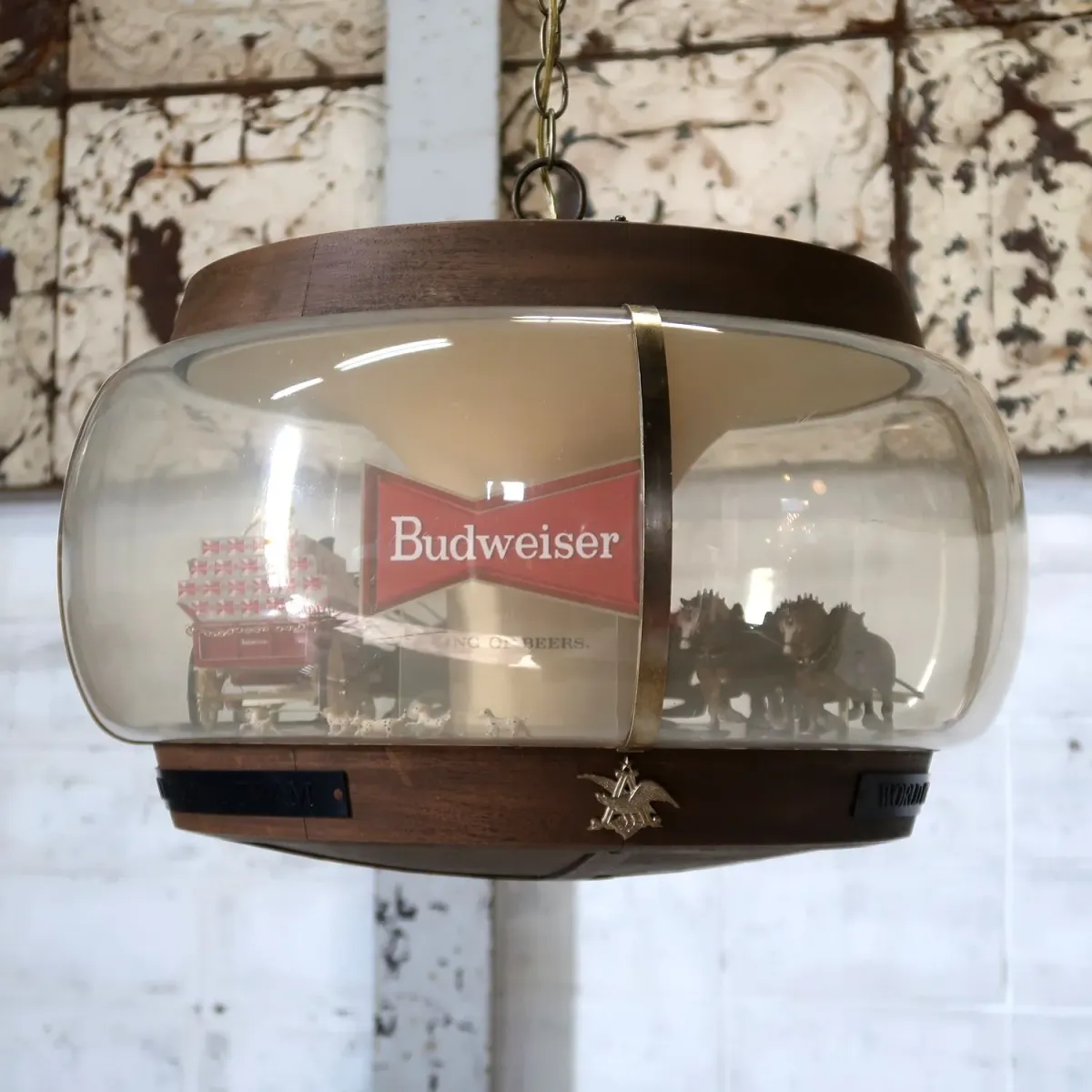 Budweiser ビンテージ モーションライトサイン