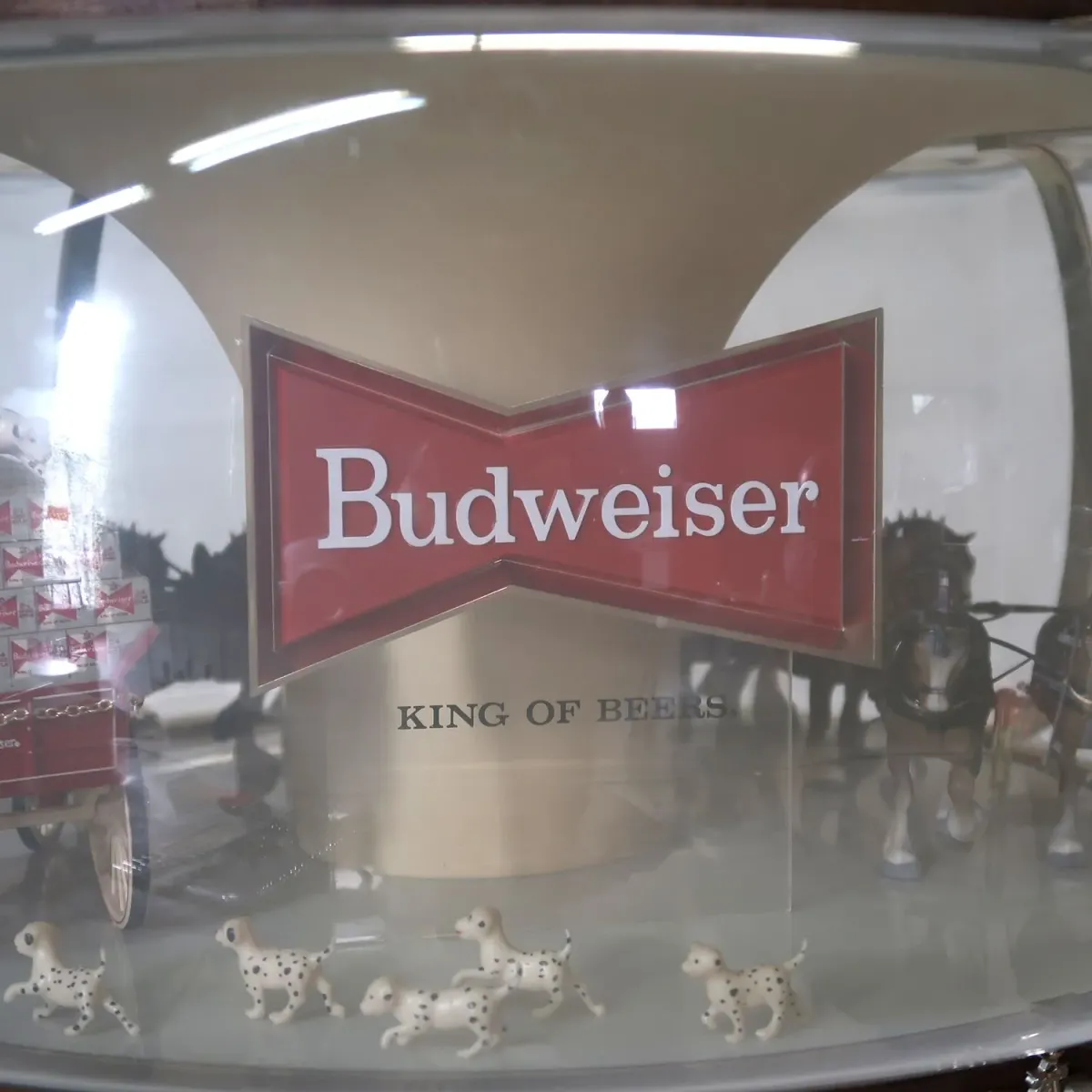 Budweiser ビンテージ モーションライトサイン