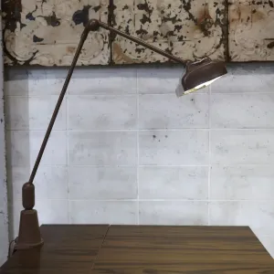 Swivelier ビンテージ インダストリアル マシンランプ