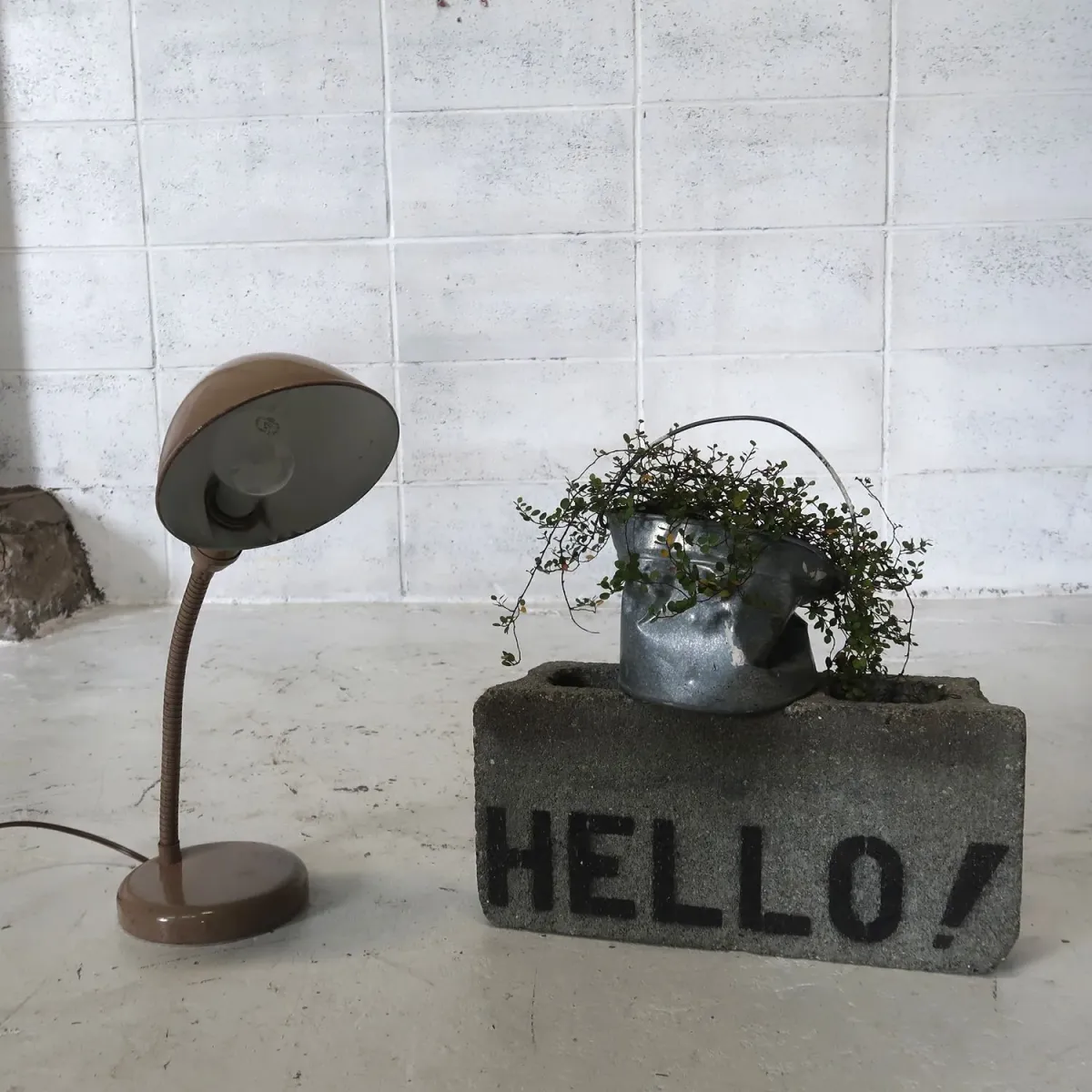 ビンテージ インダストリアル デスクランプ