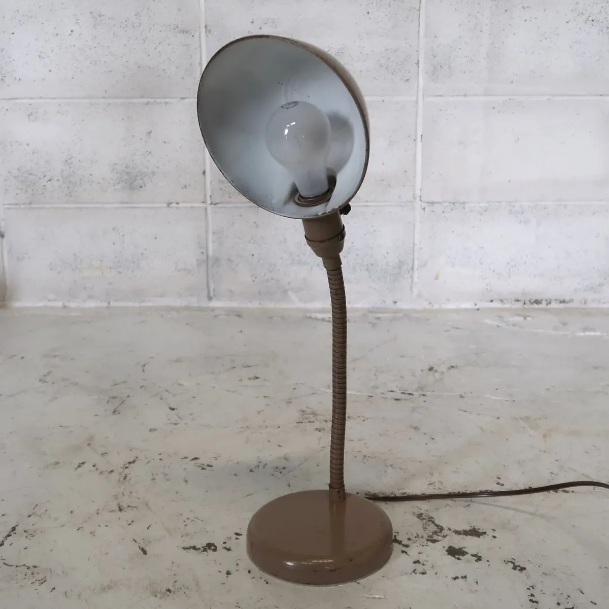 ビンテージ インダストリアル デスクランプ