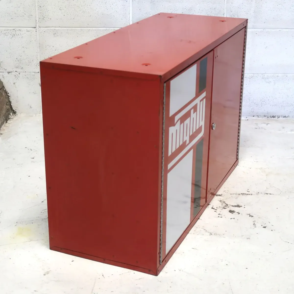 Mighty Auto Parts ビンテージ パーツキャビネット