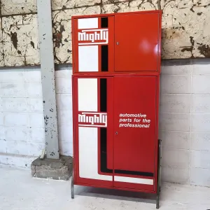 Mighty Auto Parts ビンテージ パーツキャビネット