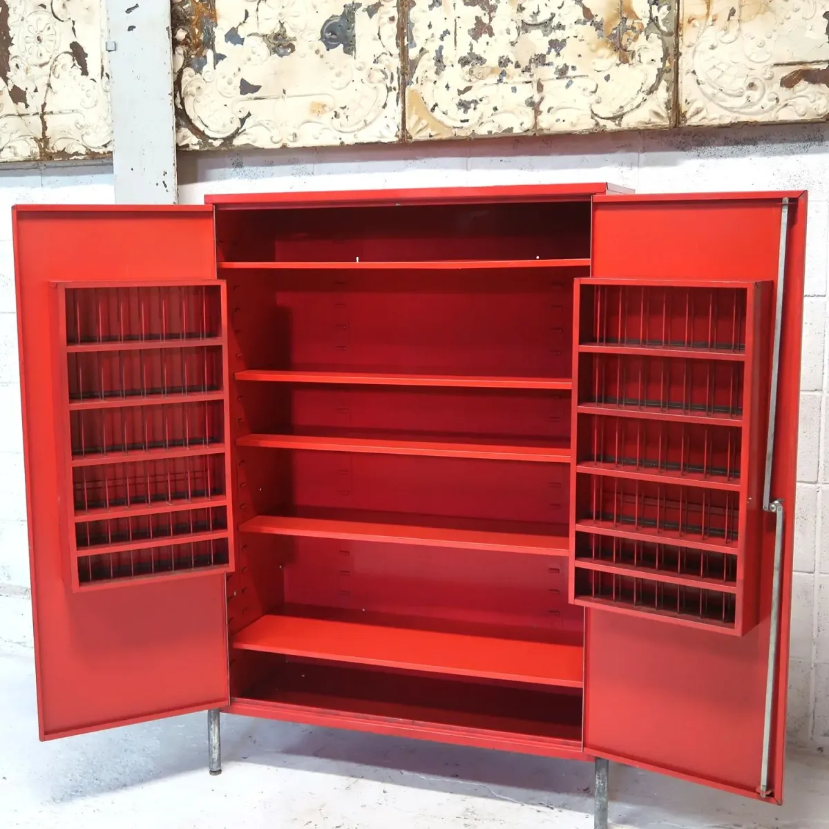 Mighty Auto Parts ビンテージ 大型キャビネット