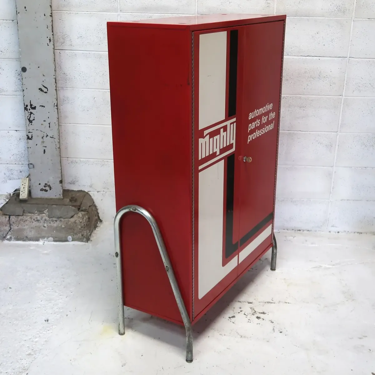 Mighty Auto Parts ビンテージ 大型キャビネット