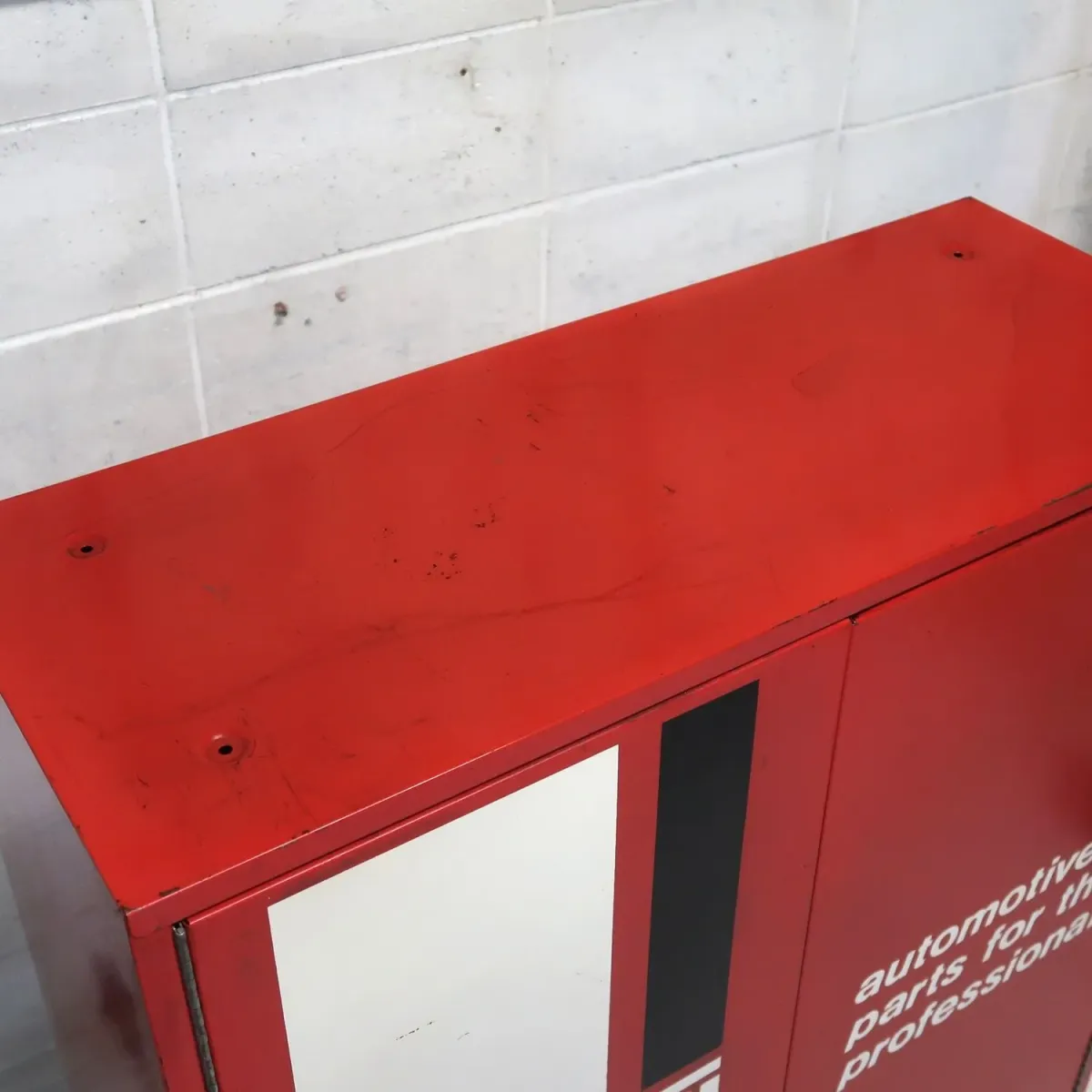 Mighty Auto Parts ビンテージ 大型キャビネット