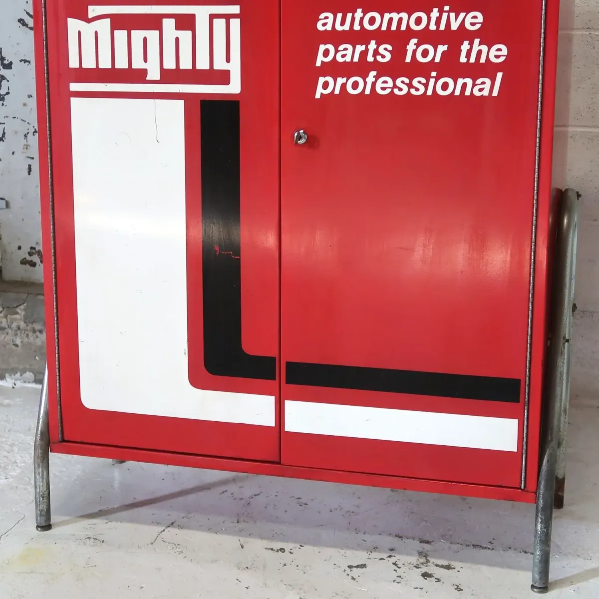 Mighty Auto Parts ビンテージ 大型キャビネット