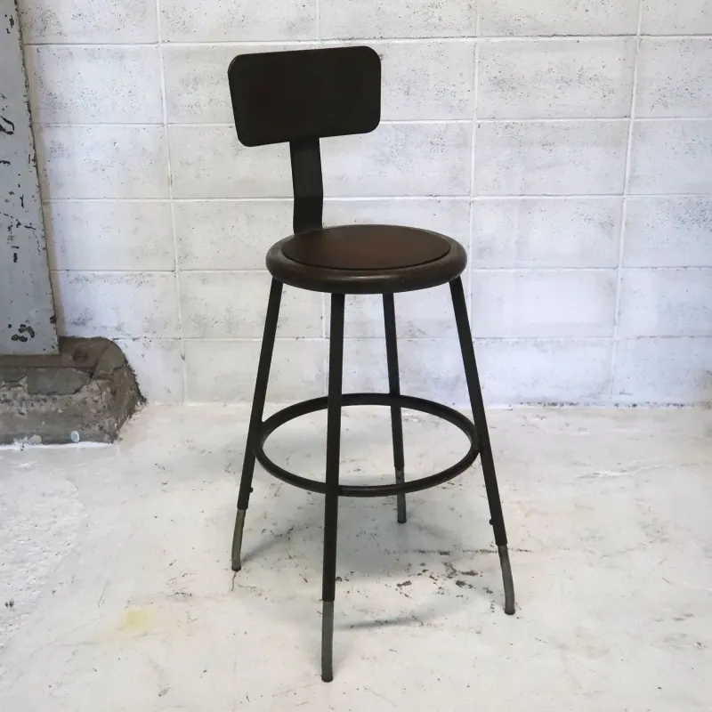 ビンテージ インダストリアル メタルスツール