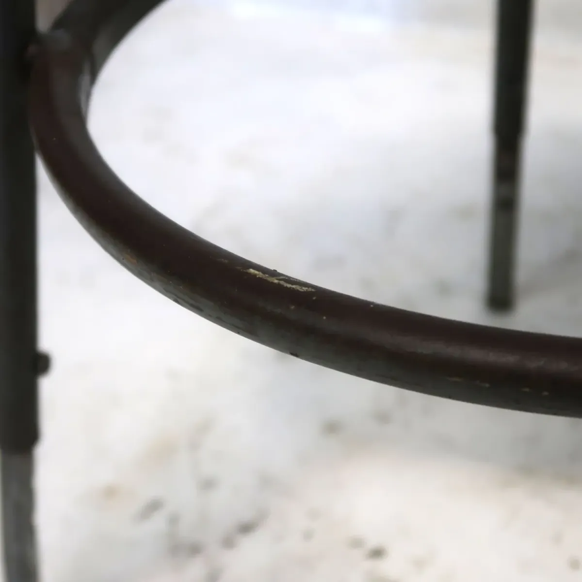 ビンテージ インダストリアル メタルスツール