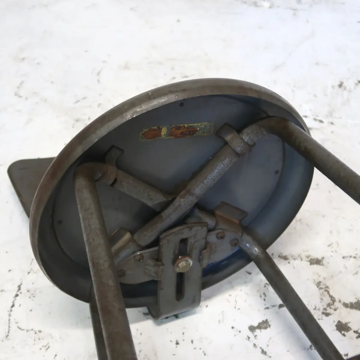 ビンテージ インダストリアル メタルスツール