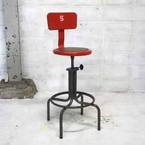 ビンテージ メタル ドラフティングチェア