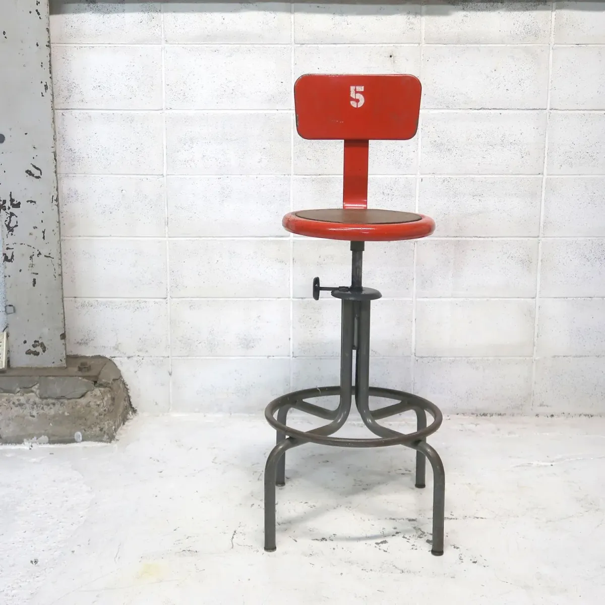 ビンテージ メタル ドラフティングチェア