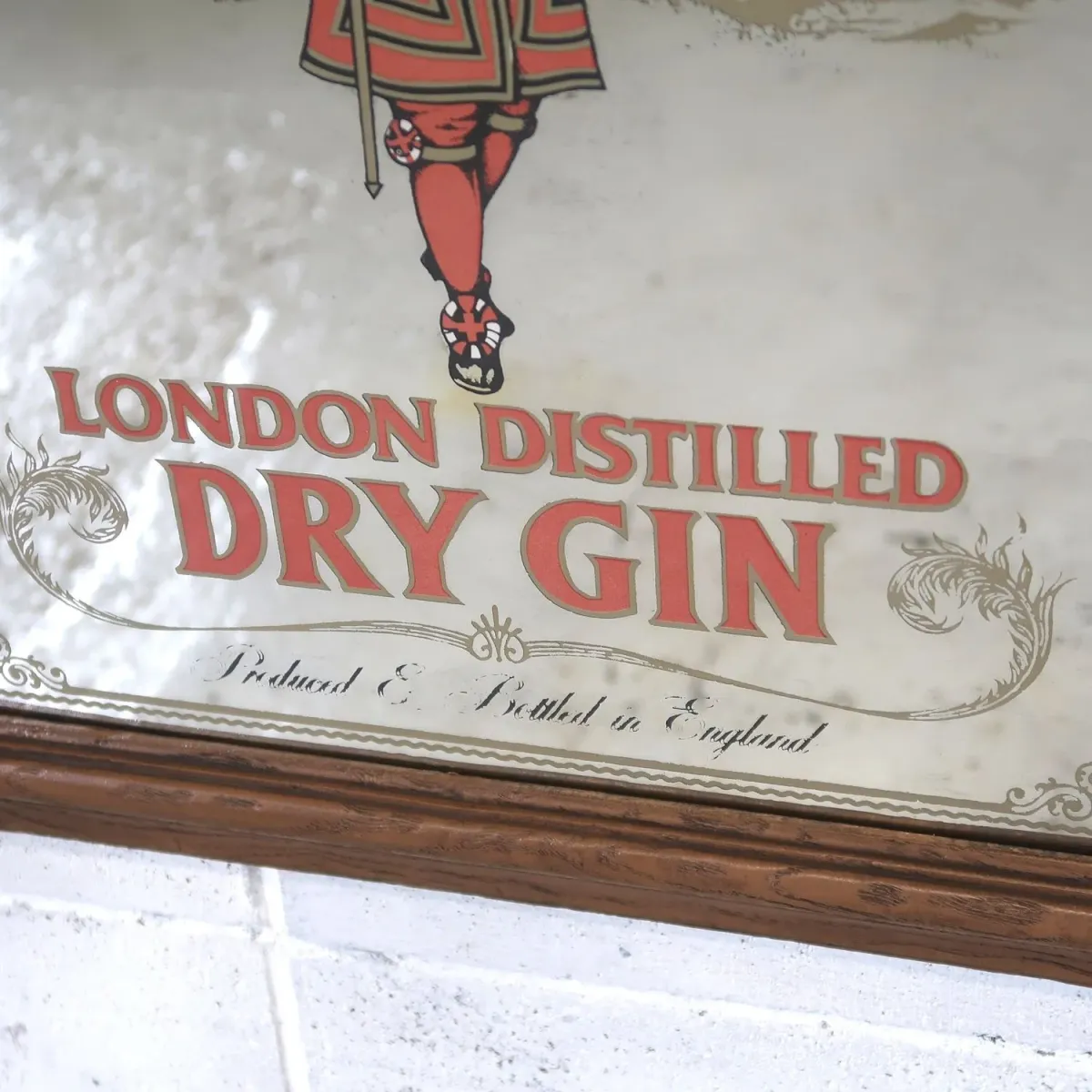 BEEFEATER ビンテージ パブミラー