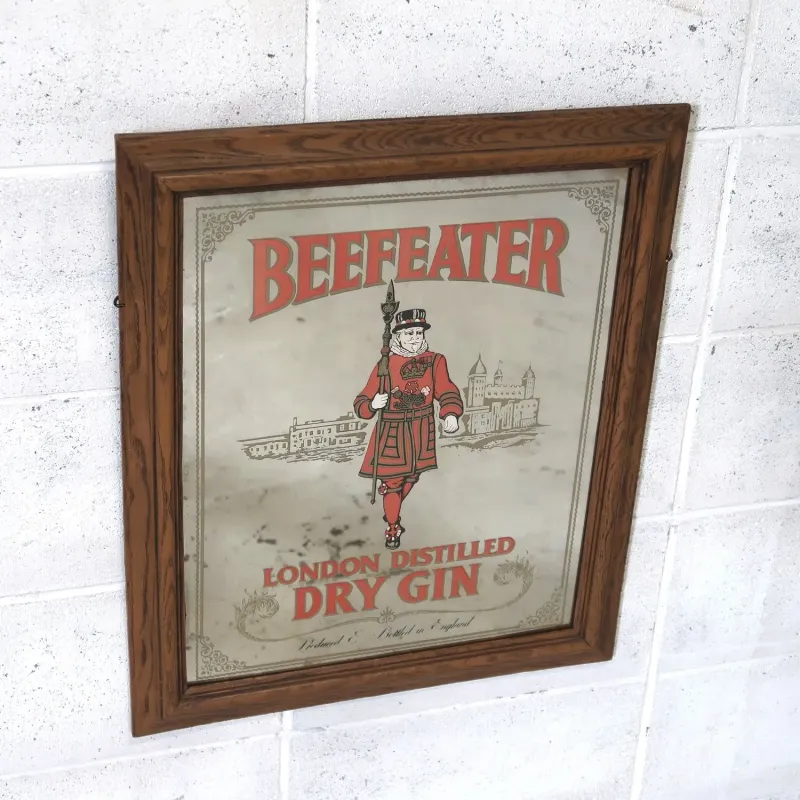 BEEFEATER ビンテージ パブミラー