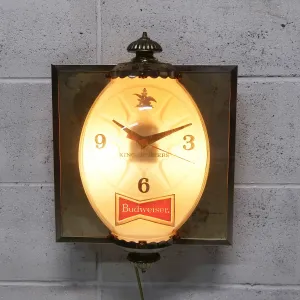 Budweiser ビンテージ ライトクロック