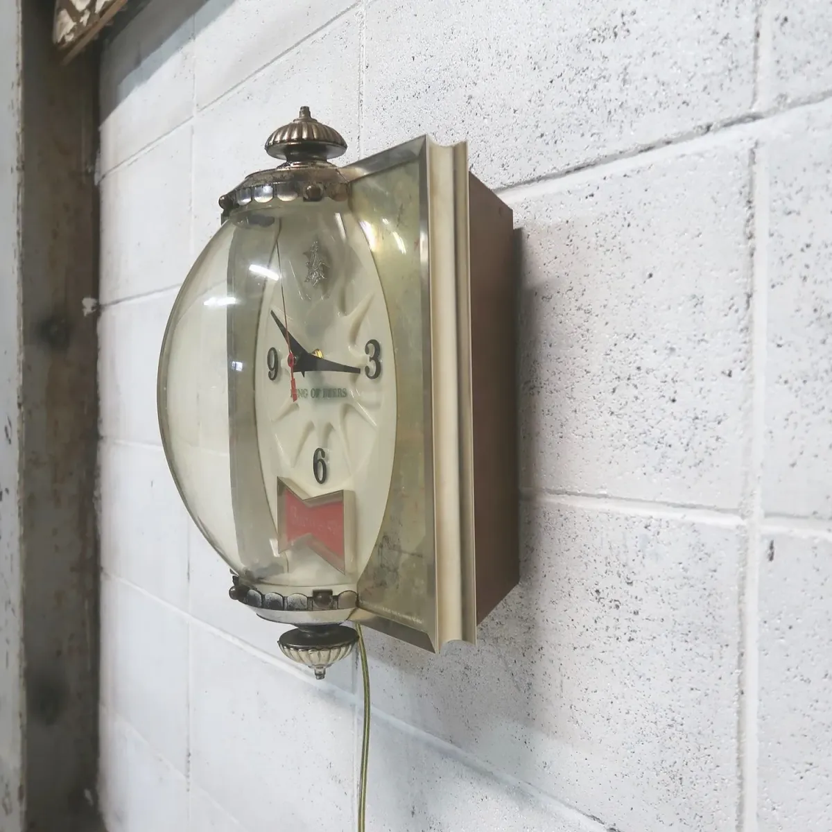 Budweiser ビンテージ ライトクロック