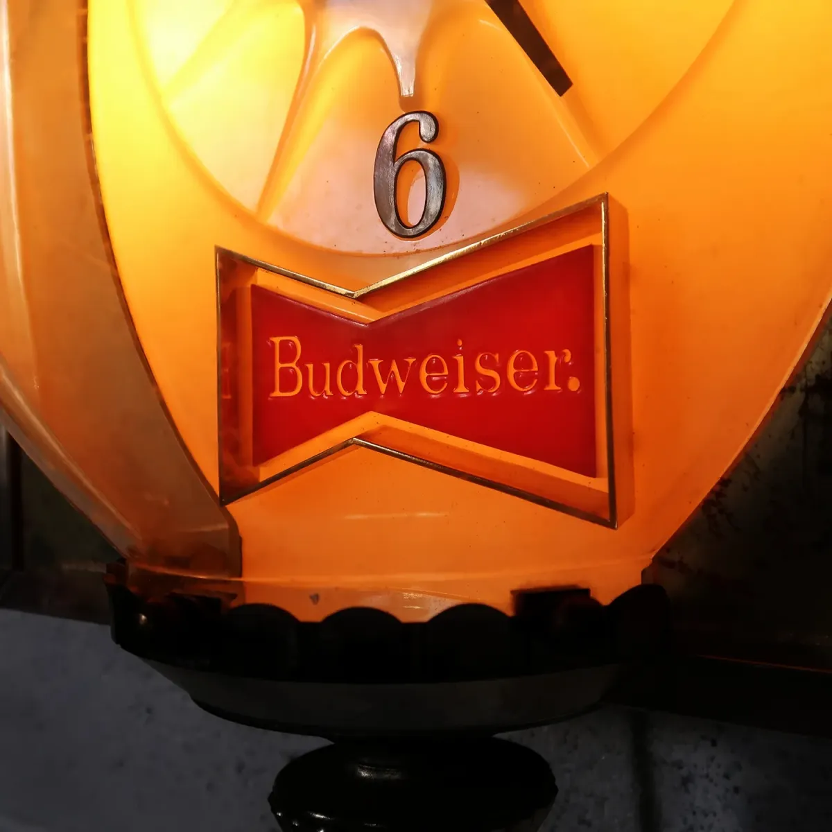 Budweiser ビンテージ ライトクロック