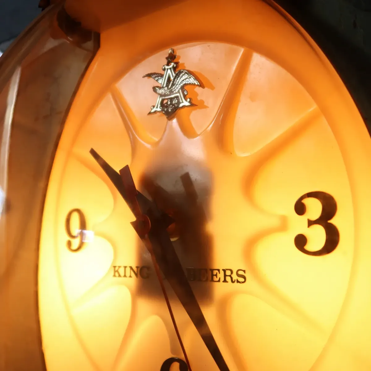 Budweiser ビンテージ ライトクロック