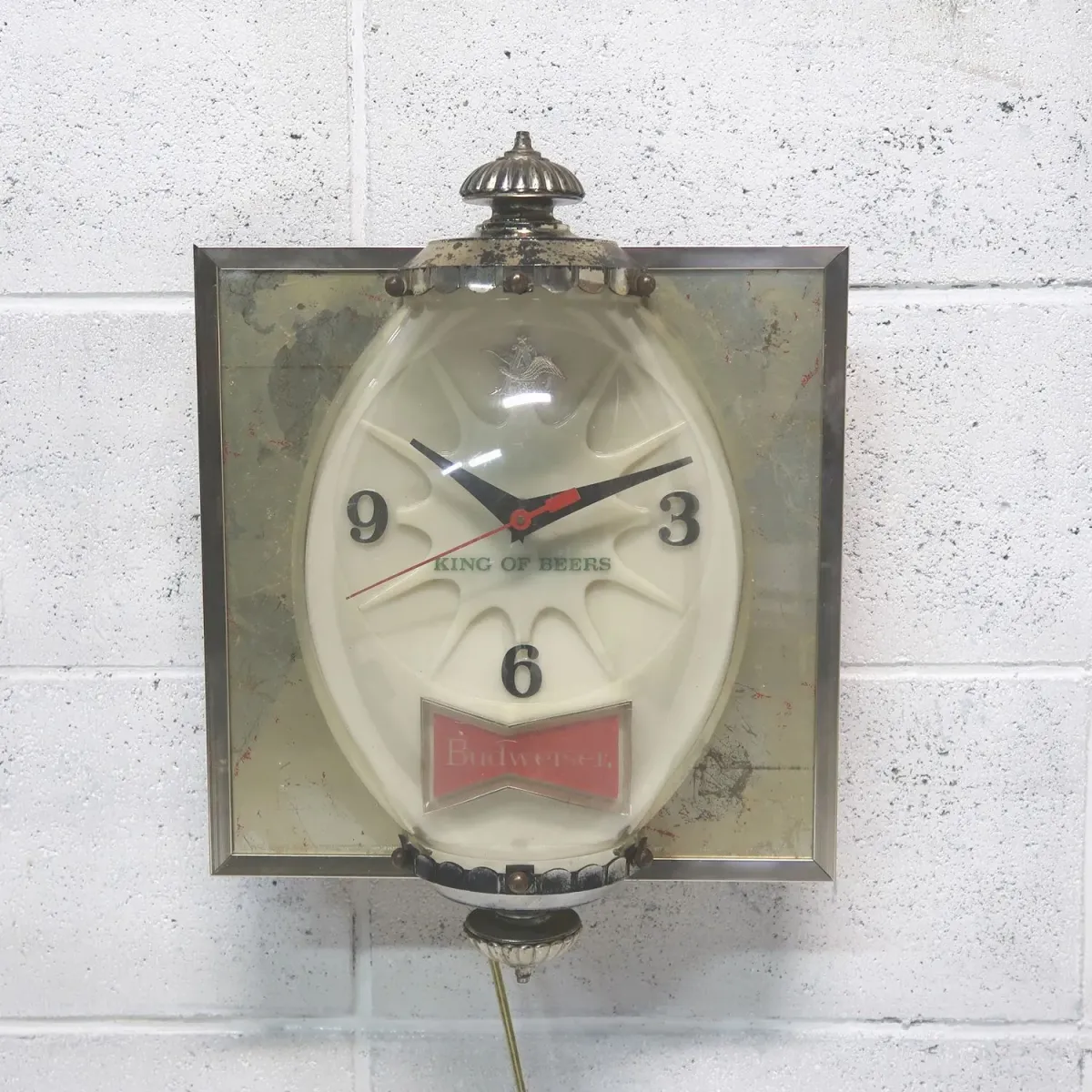 Budweiser ビンテージ ライトクロック
