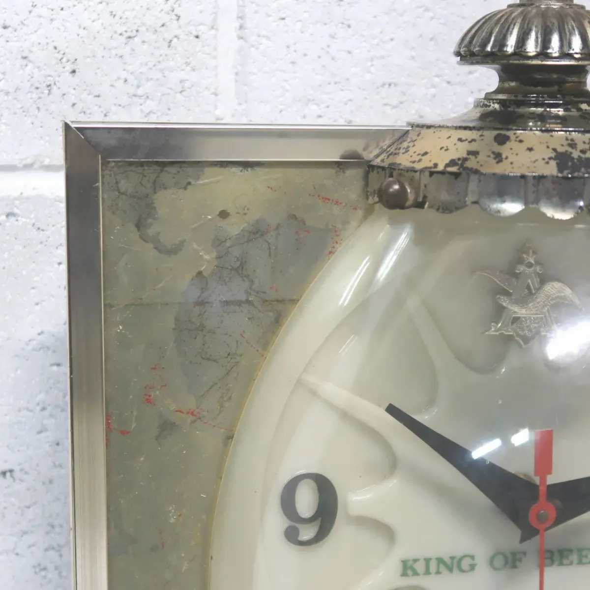 Budweiser ビンテージ ライトクロック