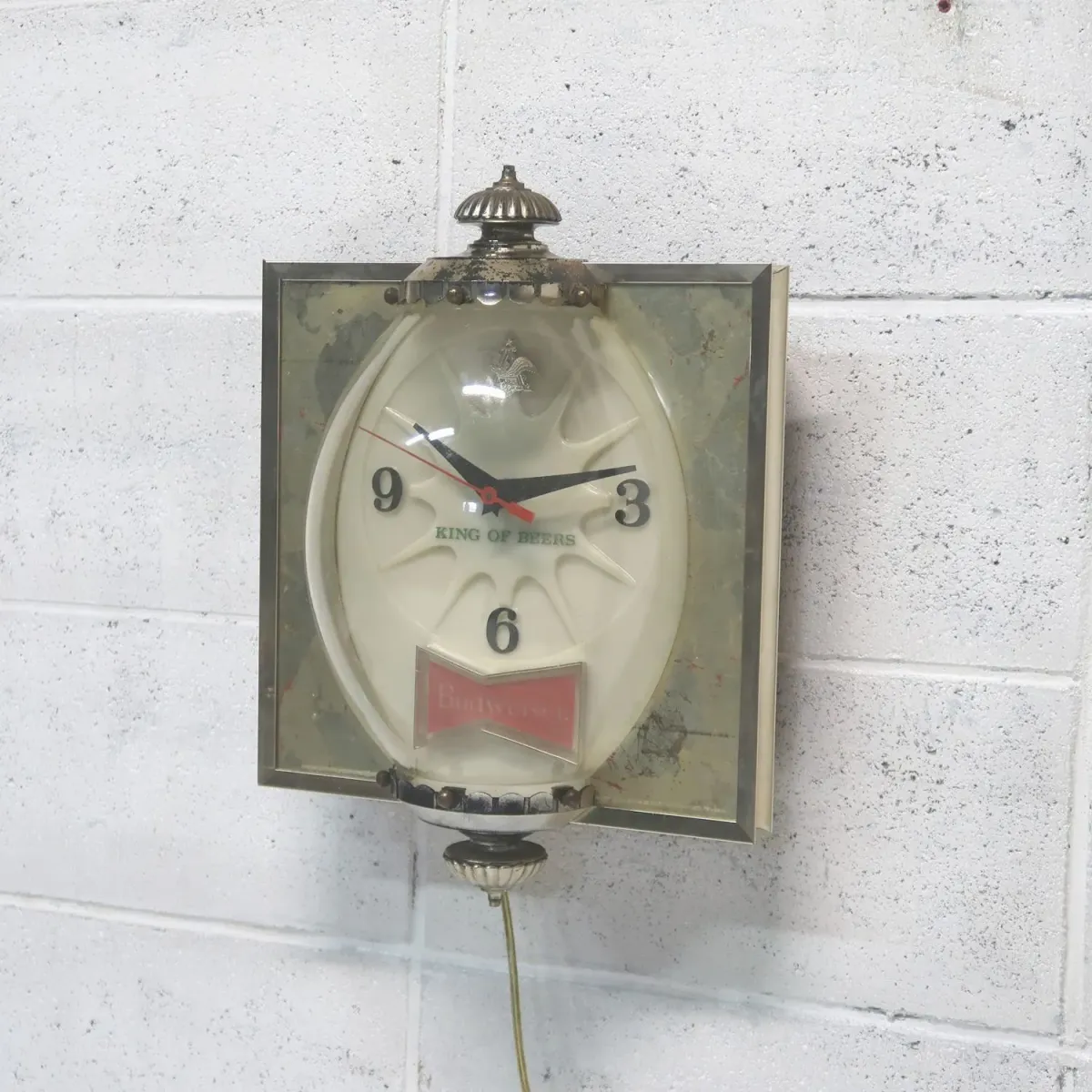 Budweiser ビンテージ ライトクロック