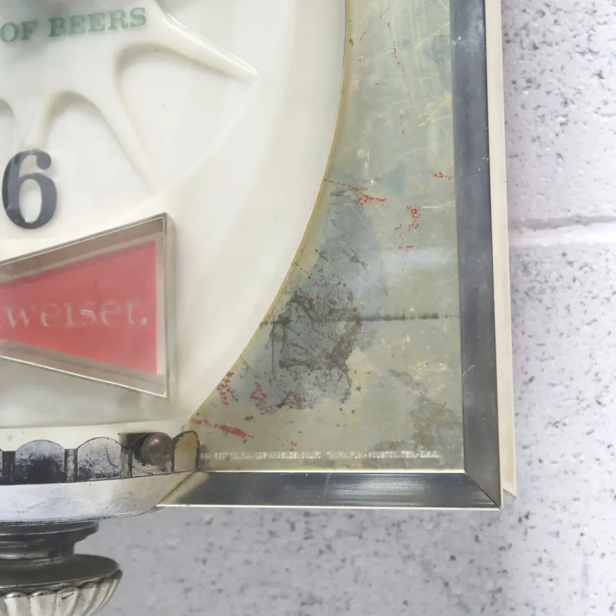 Budweiser ビンテージ ライトクロック