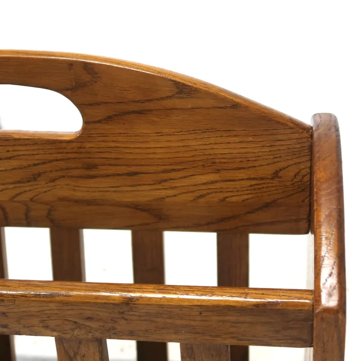 アンティーク ウッド マガジンラック